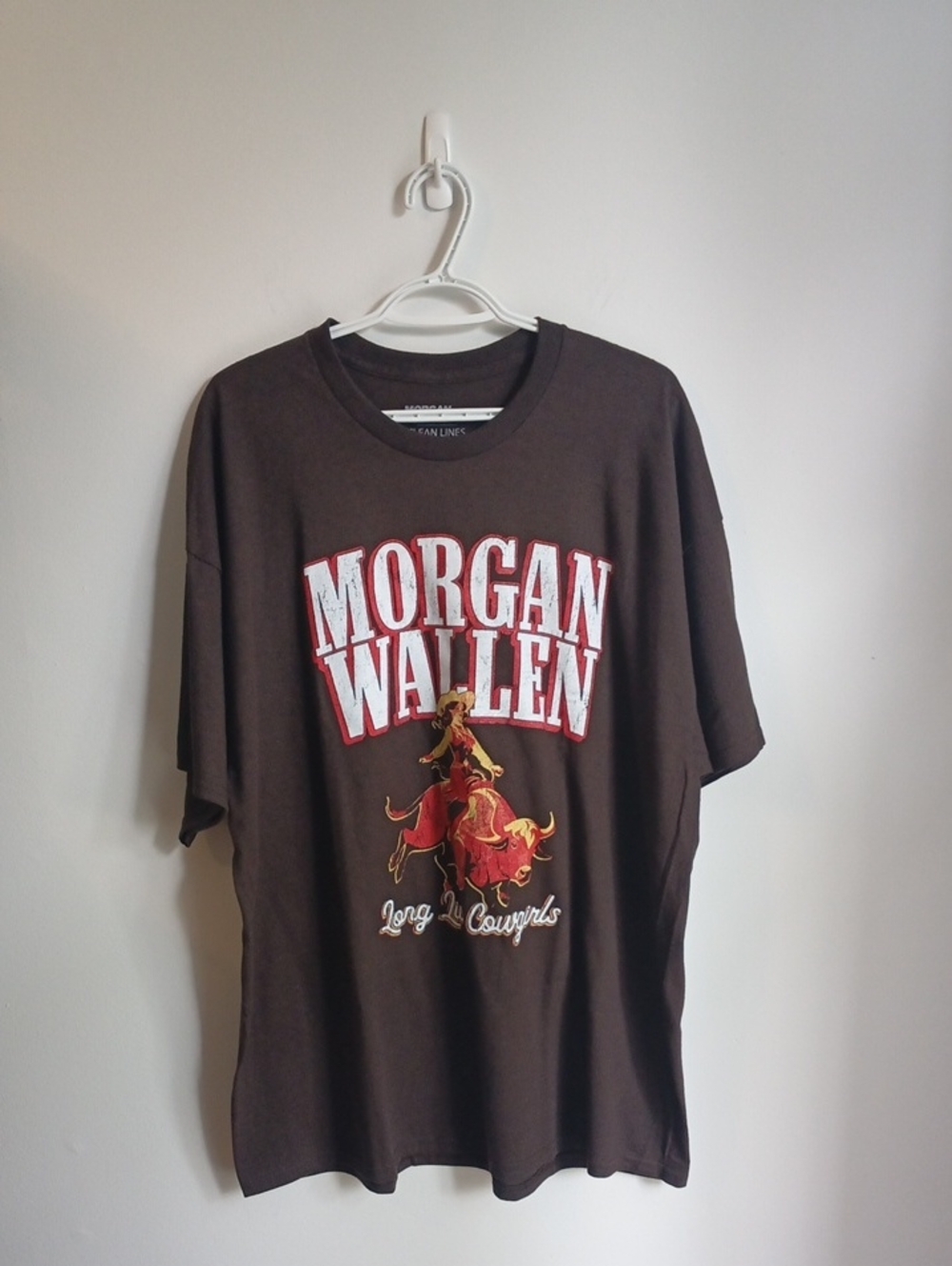 Morgan Wallen Long Live Cowgirls T Shirt Deadstock XXL Western Festival Cottage